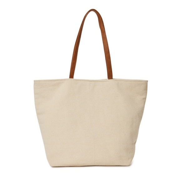 Women's tote bag palm tree print - Picture 4 of 4